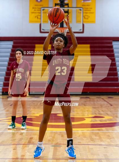 Thumbnail 2 in Unity Reed @ Oakton (Cougar Holiday Classic) photogallery.