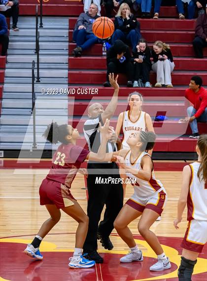 Thumbnail 2 in Unity Reed @ Oakton (Cougar Holiday Classic) photogallery.
