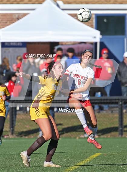 Thumbnail 3 in Cromwell vs Thomaston (CIAC Class S Final) photogallery.