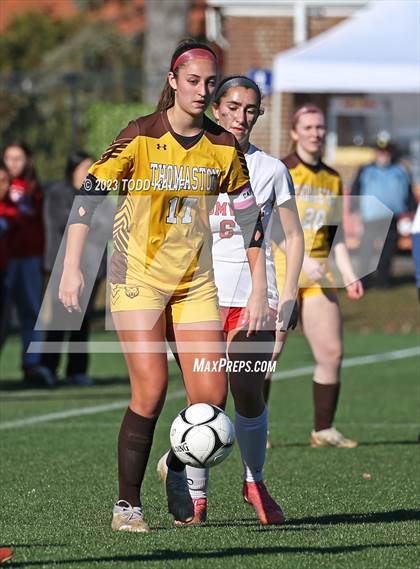 Thumbnail 2 in Cromwell vs Thomaston (CIAC Class S Final) photogallery.