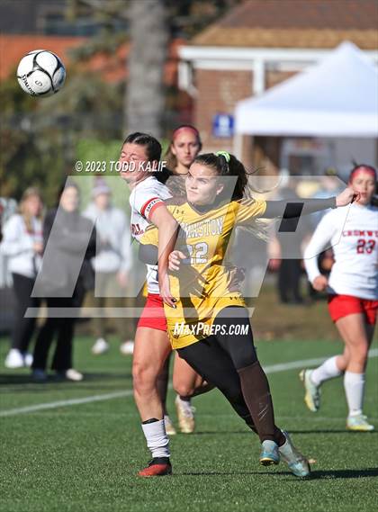 Thumbnail 3 in Cromwell vs Thomaston (CIAC Class S Final) photogallery.