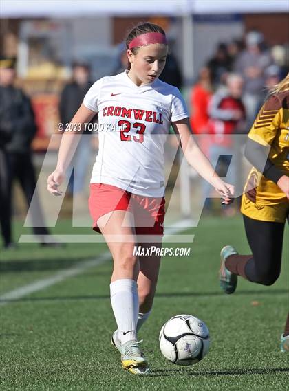 Thumbnail 3 in Cromwell vs Thomaston (CIAC Class S Final) photogallery.