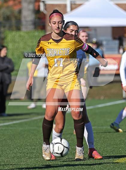 Thumbnail 3 in Cromwell vs Thomaston (CIAC Class S Final) photogallery.