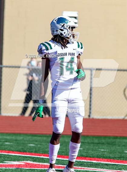 Thumbnail 1 in Cedar Park @ Canyon (UIL 5A D1 Regional Playoff) photogallery.