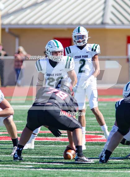 Thumbnail 1 in Cedar Park @ Canyon (UIL 5A D1 Regional Playoff) photogallery.