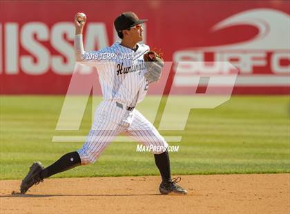 Thumbnail 3 in Huntington Beach vs. Bishop Amat (CIF Southern Section D1 Round 2 Playoff) photogallery.
