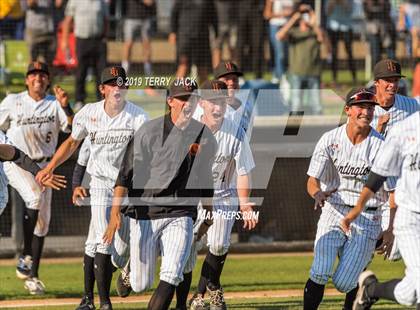 Thumbnail 3 in Huntington Beach vs. Bishop Amat (CIF Southern Section D1 Round 2 Playoff) photogallery.