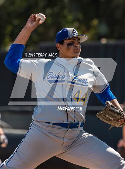Thumbnail 3 in Huntington Beach vs. Bishop Amat (CIF Southern Section D1 Round 2 Playoff) photogallery.