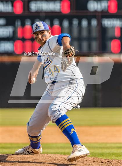 Thumbnail 1 in Huntington Beach vs. Bishop Amat (CIF Southern Section D1 Round 2 Playoff) photogallery.
