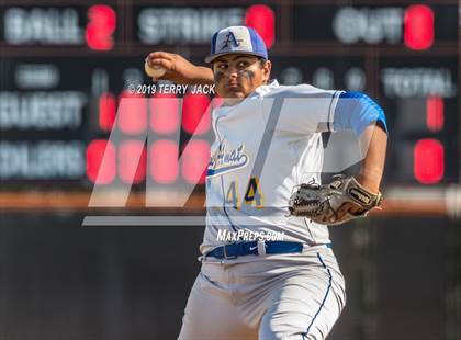 Thumbnail 3 in Huntington Beach vs. Bishop Amat (CIF Southern Section D1 Round 2 Playoff) photogallery.