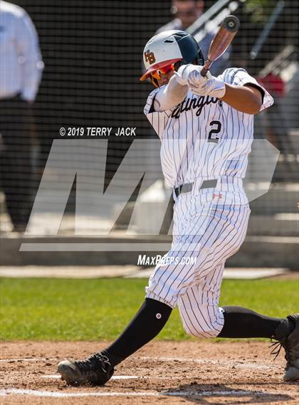 Thumbnail 1 in Huntington Beach vs. Bishop Amat (CIF Southern Section D1 Round 2 Playoff) photogallery.