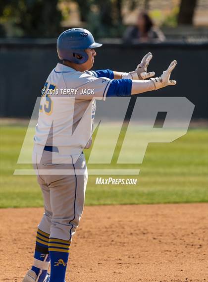 Thumbnail 3 in Huntington Beach vs. Bishop Amat (CIF Southern Section D1 Round 2 Playoff) photogallery.
