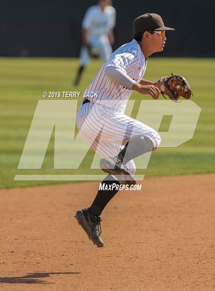 Thumbnail 3 in Huntington Beach vs. Bishop Amat (CIF Southern Section D1 Round 2 Playoff) photogallery.