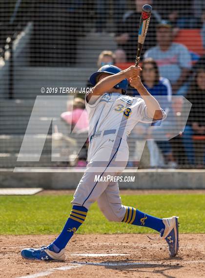 Thumbnail 2 in Huntington Beach vs. Bishop Amat (CIF Southern Section D1 Round 2 Playoff) photogallery.