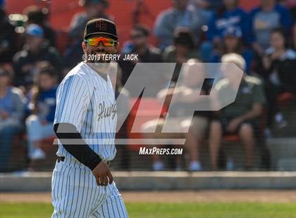 Thumbnail 2 in Huntington Beach vs. Bishop Amat (CIF Southern Section D1 Round 2 Playoff) photogallery.