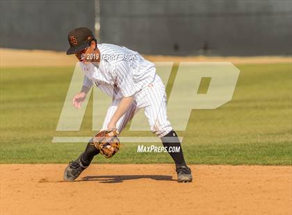 Thumbnail 1 in Huntington Beach vs. Bishop Amat (CIF Southern Section D1 Round 2 Playoff) photogallery.
