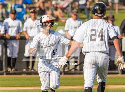 Thumbnail 1 in Huntington Beach vs. Bishop Amat (CIF Southern Section D1 Round 2 Playoff) photogallery.