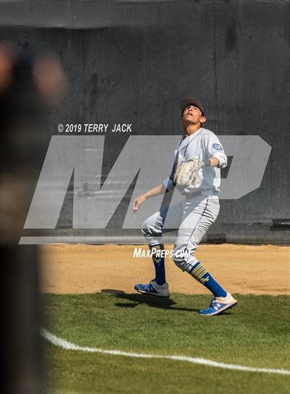 Thumbnail 3 in Huntington Beach vs. Bishop Amat (CIF Southern Section D1 Round 2 Playoff) photogallery.