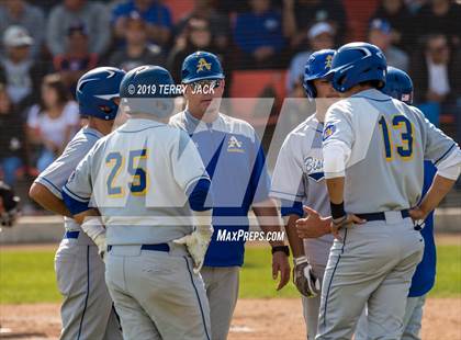 Thumbnail 2 in Huntington Beach vs. Bishop Amat (CIF Southern Section D1 Round 2 Playoff) photogallery.