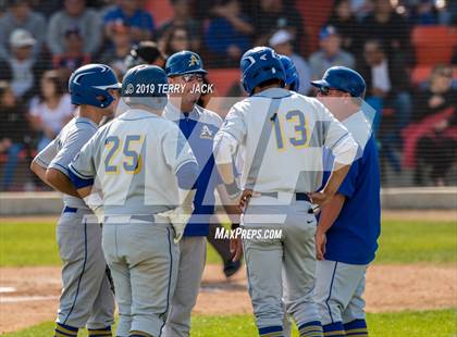 Thumbnail 3 in Huntington Beach vs. Bishop Amat (CIF Southern Section D1 Round 2 Playoff) photogallery.
