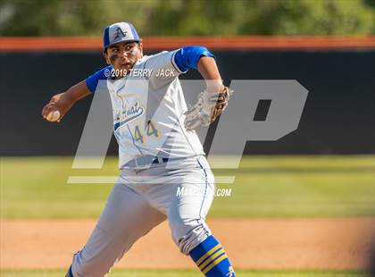 Thumbnail 1 in Huntington Beach vs. Bishop Amat (CIF Southern Section D1 Round 2 Playoff) photogallery.