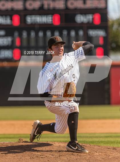 Thumbnail 3 in Huntington Beach vs. Bishop Amat (CIF Southern Section D1 Round 2 Playoff) photogallery.