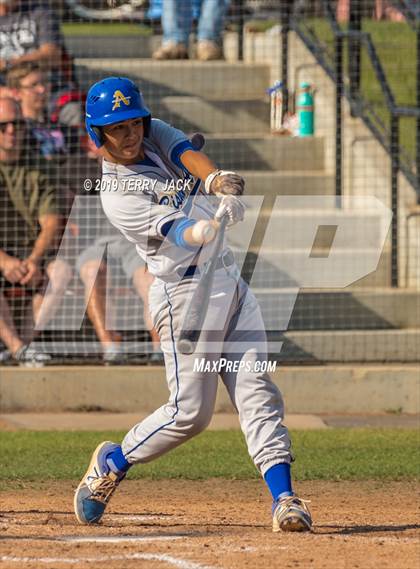 Thumbnail 2 in Huntington Beach vs. Bishop Amat (CIF Southern Section D1 Round 2 Playoff) photogallery.