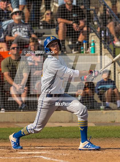 Thumbnail 3 in Huntington Beach vs. Bishop Amat (CIF Southern Section D1 Round 2 Playoff) photogallery.