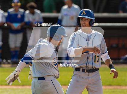 Thumbnail 1 in Huntington Beach vs. Bishop Amat (CIF Southern Section D1 Round 2 Playoff) photogallery.