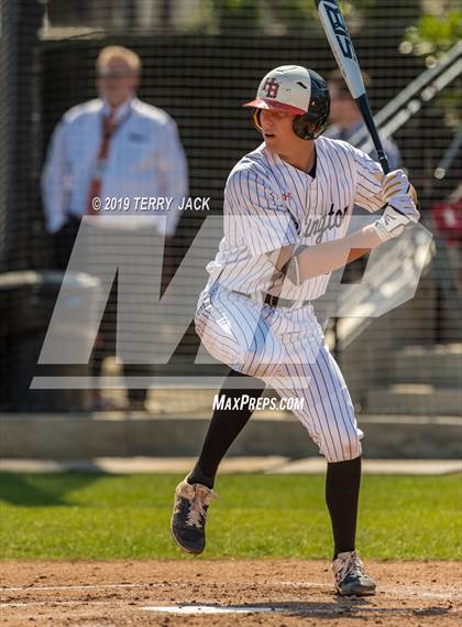 Thumbnail 1 in Huntington Beach vs. Bishop Amat (CIF Southern Section D1 Round 2 Playoff) photogallery.