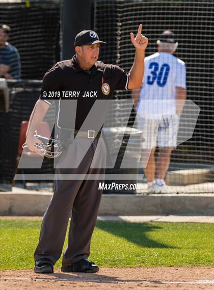 Thumbnail 1 in Huntington Beach vs. Bishop Amat (CIF Southern Section D1 Round 2 Playoff) photogallery.