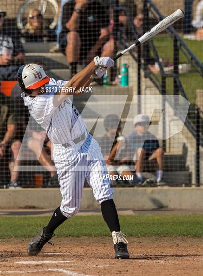 Thumbnail 3 in Huntington Beach vs. Bishop Amat (CIF Southern Section D1 Round 2 Playoff) photogallery.