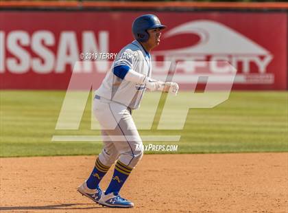 Thumbnail 3 in Huntington Beach vs. Bishop Amat (CIF Southern Section D1 Round 2 Playoff) photogallery.