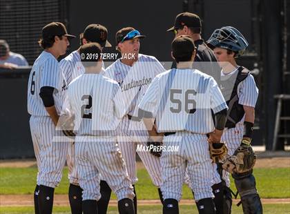 Thumbnail 3 in Huntington Beach vs. Bishop Amat (CIF Southern Section D1 Round 2 Playoff) photogallery.