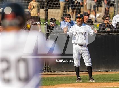 Thumbnail 2 in Huntington Beach vs. Bishop Amat (CIF Southern Section D1 Round 2 Playoff) photogallery.