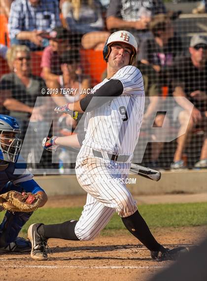 Thumbnail 2 in Huntington Beach vs. Bishop Amat (CIF Southern Section D1 Round 2 Playoff) photogallery.