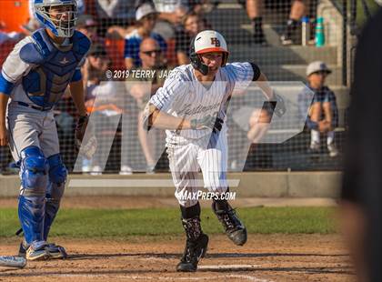 Thumbnail 3 in Huntington Beach vs. Bishop Amat (CIF Southern Section D1 Round 2 Playoff) photogallery.
