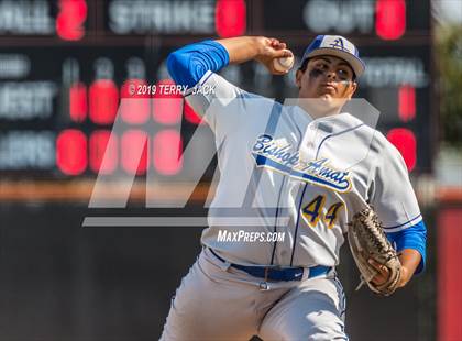 Thumbnail 1 in Huntington Beach vs. Bishop Amat (CIF Southern Section D1 Round 2 Playoff) photogallery.