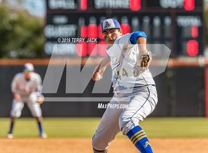 Thumbnail 3 in Huntington Beach vs. Bishop Amat (CIF Southern Section D1 Round 2 Playoff) photogallery.