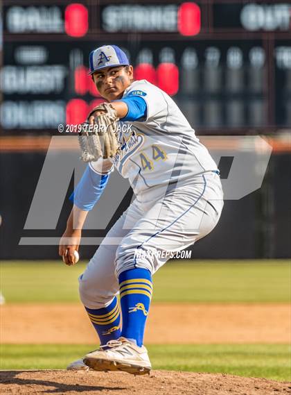 Thumbnail 2 in Huntington Beach vs. Bishop Amat (CIF Southern Section D1 Round 2 Playoff) photogallery.