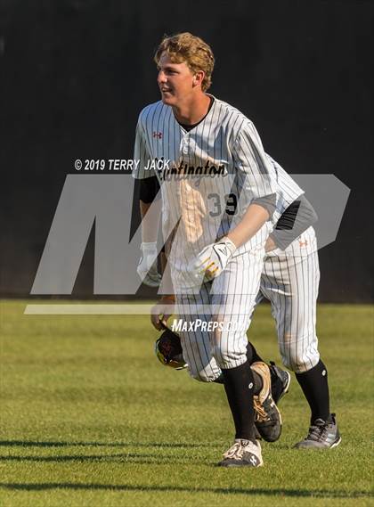 Thumbnail 1 in Huntington Beach vs. Bishop Amat (CIF Southern Section D1 Round 2 Playoff) photogallery.