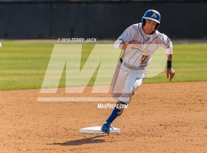 Thumbnail 1 in Huntington Beach vs. Bishop Amat (CIF Southern Section D1 Round 2 Playoff) photogallery.