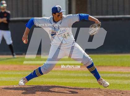 Thumbnail 2 in Huntington Beach vs. Bishop Amat (CIF Southern Section D1 Round 2 Playoff) photogallery.