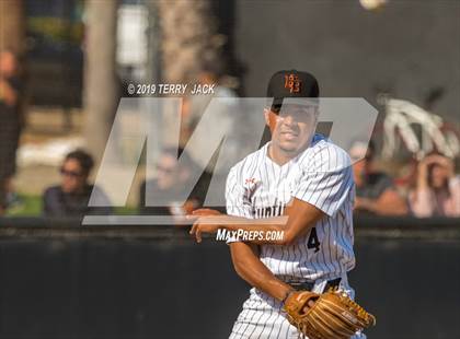 Thumbnail 2 in Huntington Beach vs. Bishop Amat (CIF Southern Section D1 Round 2 Playoff) photogallery.