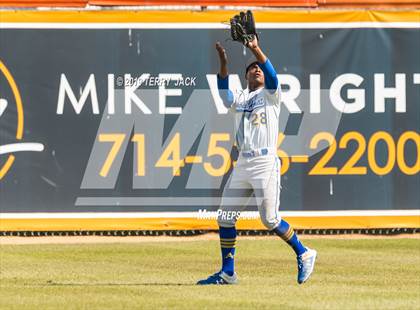 Thumbnail 2 in Huntington Beach vs. Bishop Amat (CIF Southern Section D1 Round 2 Playoff) photogallery.