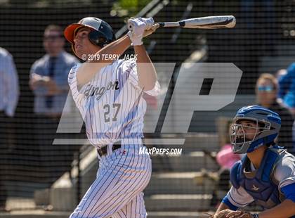 Thumbnail 1 in Huntington Beach vs. Bishop Amat (CIF Southern Section D1 Round 2 Playoff) photogallery.