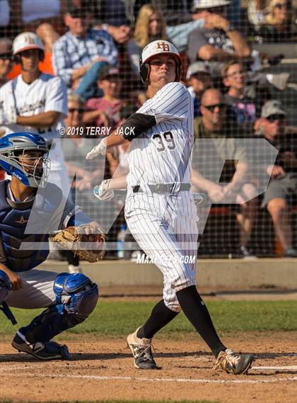 Thumbnail 1 in Huntington Beach vs. Bishop Amat (CIF Southern Section D1 Round 2 Playoff) photogallery.
