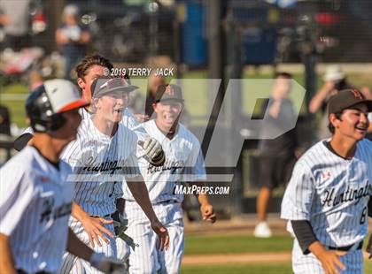 Thumbnail 1 in Huntington Beach vs. Bishop Amat (CIF Southern Section D1 Round 2 Playoff) photogallery.