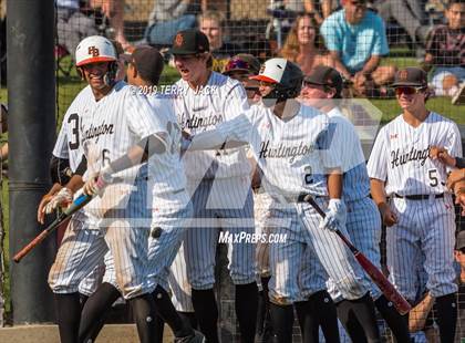 Thumbnail 3 in Huntington Beach vs. Bishop Amat (CIF Southern Section D1 Round 2 Playoff) photogallery.