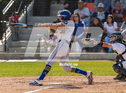 Thumbnail 3 in Huntington Beach vs. Bishop Amat (CIF Southern Section D1 Round 2 Playoff) photogallery.